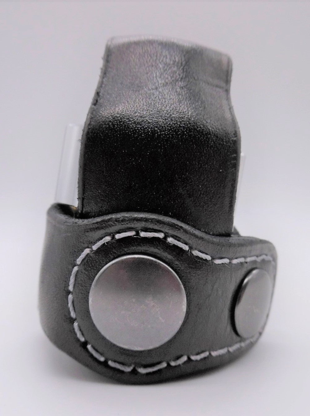 Leonard speedloader pouch. Left sided model black.